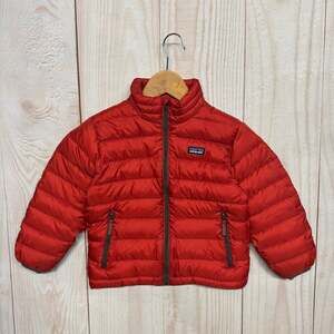Patagonia Kids Duck Down Insulated 600-fill Size XS 5-6 Puffer Jacket Red